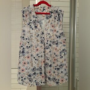 San Tropez sleeveless blouse